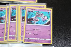 2022 Brilliant Stars Non Holo Rare Mewtwo #056172 Lot  300 Cards