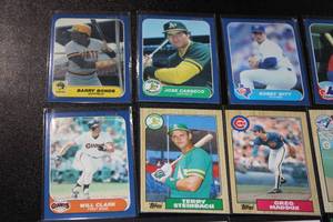 Baseball Card Rookie Lot  14 Rookie Cards  Barry Bonds - Jose Canseco - Greg Maddux - Fred McGriff - Jeff Bagwell