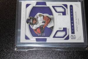 2022 National Treasures Game Gear Anquan Boldin Jersey Relic #GGE-ABO 9499  Only 99 Exist
