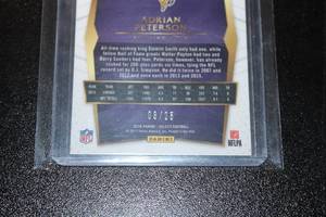 2016 Select Tie Dye Prizm Adrian Peterson #36 325  Only 25 Exist