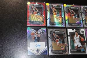 2022-23 Josh Minott Rookie Card Lot  8 Rookie Cards w Autograph