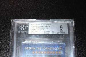 2023 Yu Gi Oh Legendary Collection Obelisk The Tormentor #LC01EN001 BGS 9