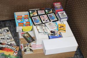 Large Mixed Sports Bulk Lot w Box Sets - Framed Items - Novelties - Collectibles Resale Lot