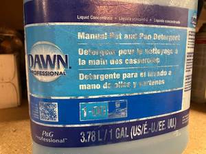 Dawn Dish Soap Gallon