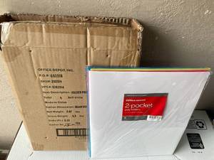 Two Pocket Poly Folders