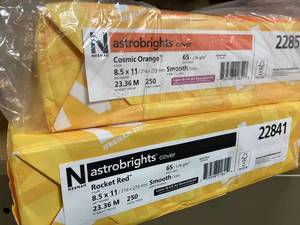 Astrobright Cover Stock