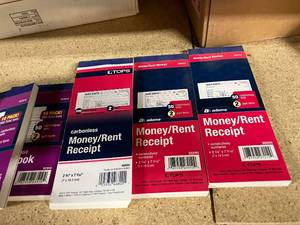 Money  Receipt Books