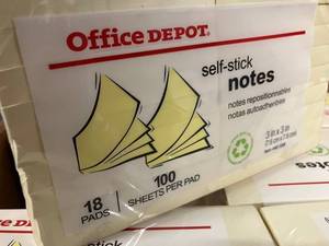 Bulk Yellow Sticky Notes
