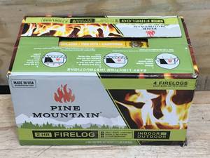 lot 27 image: PINE MOUNTAIN Case of 4 - Fire Logs