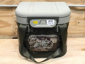 lot 30 image: Bass Pro Shops Coldsnap Latch Cooler - TrueTimber Strata - 24 Can (Retail $89.97)
