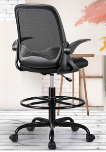 lot 44 image: KERDOM Mint Green Ergonomic Computer Desk Chair Model # KD-933-Z
