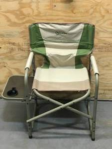 lot 19 image: Bass Pro Shops Eclipse Directors Chair with Side Table