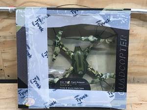 lot 51 image: Bass Pro Shops Quadcopter Remote Controlled Drone (Untested)