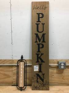 lot 59 image: Lot of 2 - Decorative Signs