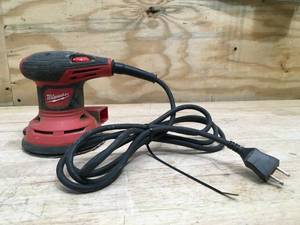 lot 66 image: Used Milwaukee Random Orbit Sander Model # 6034-21 (Tested And Works)