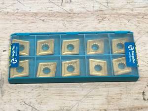 lot 93 image: TaeguTec 10 Pcs Carbon Insert Kit Model # CNMG 643 RT KT450