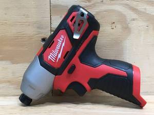 lot 2 image: New Milwaukee M12  Hex Impact Driver (Tool Only) Model # 2462-20 05222416