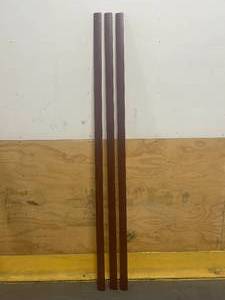lot 89 image: 3 Pieces of Door Trim- Mahogany
