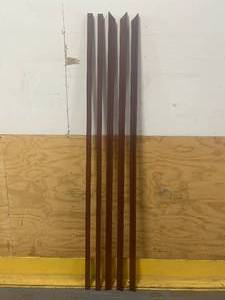 lot 90 image: 5 Pieces of Door Trim- Mahogany