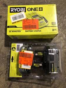lot 34 image: Lot of Assorted Batteries and Charger  Various Models and Conditions Customer Returns See Pictures
