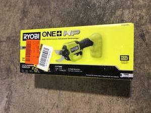 lot 35 image: RYOBI ONE HP 18V Brushless Cordless Pruner (Tool Only)  Customer Returns See Pictures