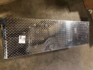 71 in. Low Profile Saddles Truck Box Silver by Husky Customer Returns See Pictures