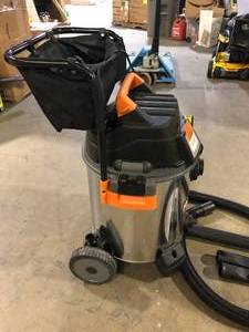 RIDGID 16 Gallon 6.5 Peak HP Stainless Steel WetDry Shop Vacuum with Fine Dust Filter, Locking Hose and Accessories  Customer Returns See Pictures