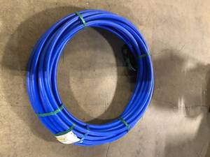 Advanced Drainage Systems 1 in. x 100 ft. CTS 250 PSI NSF Poly Pipe in Blue   Customer Returns See Pictures