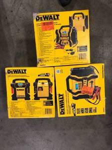 Lot of Assorted Dewalt  Portable Power Stations Various Models and Conditions Customer Returns See Pictures