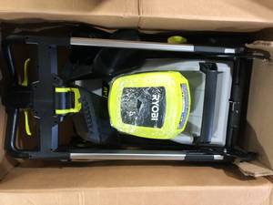 RYOBI 40V HP Brushless 21 in. Cordless Battery Walk Behind Self-Propelled Lawn Mower with (2) 6.0 Ah Batteries and Charger Customer Returns See Pictures