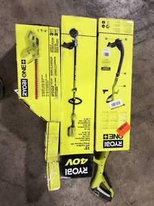 Lot of Assorted Lawn Care Items Various Models and Conditions Customer Returns See Pictures