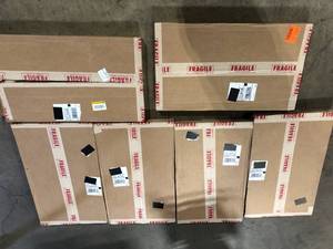 Lot of Hampton Bay Custom Unfinished Cabinet Door   Customer Returns See Pictures