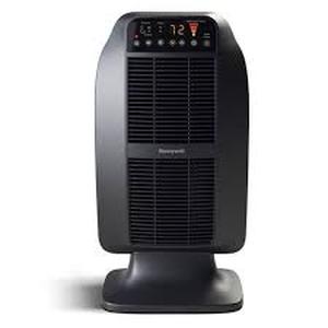 lot 27 image: Honeywell Heat Genius Ceramic Heater Black-Distressed Package