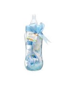 lot 53 image: Cribmates Bottle Bank Gift Set, 8 Pc- Blue