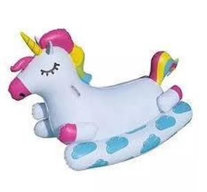 lot 69 image: Members Mark Inflatable Ride On Unicorn Float Over 5 Feet Long