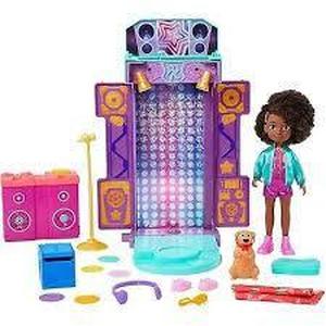 lot 45 image: Karmas World Doll And Bedroom To Stage Playset
