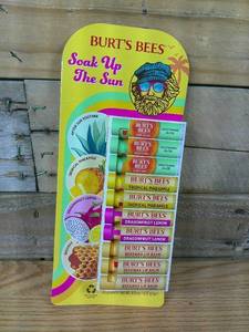 lot 82 image: Burts Bees Natural Beeswax Lip Balm Variety Pack of 10, 0.15 oz each