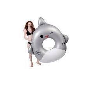 lot 283 image: Big Mouth X Squishmallows Gordon The Shark Giant Pool Float 4 ft Long