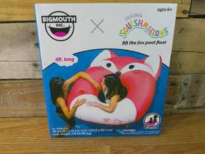 lot 284 image: BigMouth x Squishmallows Original Fiifi the Fox Giant Pool Float
