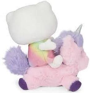 lot 293 image: NECA Sanrio Hello Kitty Unicorn Kitty 13 Medium Plush