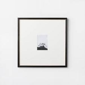 lot 341 image: Gallery Wall Frame BlackBrass - Threshold designed with Studio McGee 20 x 20 Matted to 5 x 7