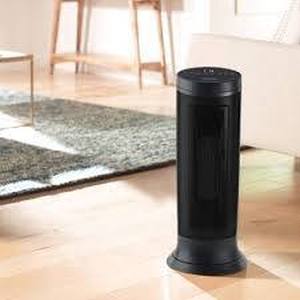 lot 425 image: Honeywell Slim Ceramic Tower Heater Black