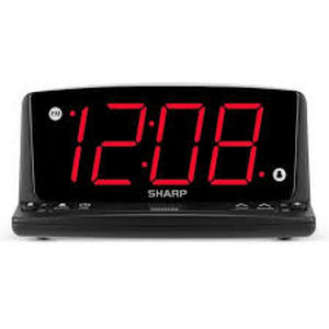lot 440 image: Sharp LED Night Light Alarm Clock