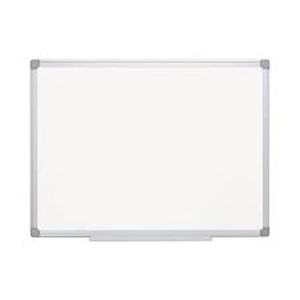 lot 463 image: MasterVision Earth Gold Ultra Magnetic Dry Erase Boards, 48 x 72, White Surface, Silver Aluminum Frame (MA2707790)