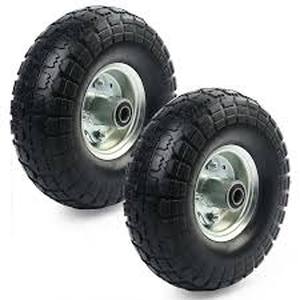 lot 472 image: Utility Tire  Wheel Assembly, Pneumatic, 4.103.50-4, 2-Pk.