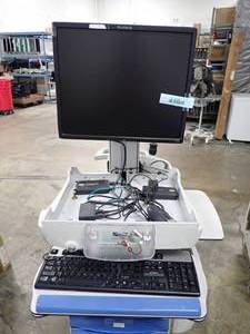 Generic Medical Cart with LCD Monitor&nbsp