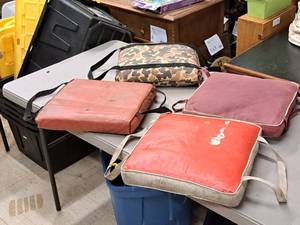 lot 363 image: Lot of (4) Floating Seat Cushions