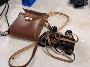 lot 395 image: Trouville Metzlar Lightweight Binoculars with Carry Case