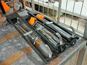 lot 431 image: Lot of (3) Assorted Ice Fishing Tip-Up Rods
