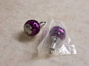 lot 462 image: Lot of (2) Custom Fishing Reel Handles